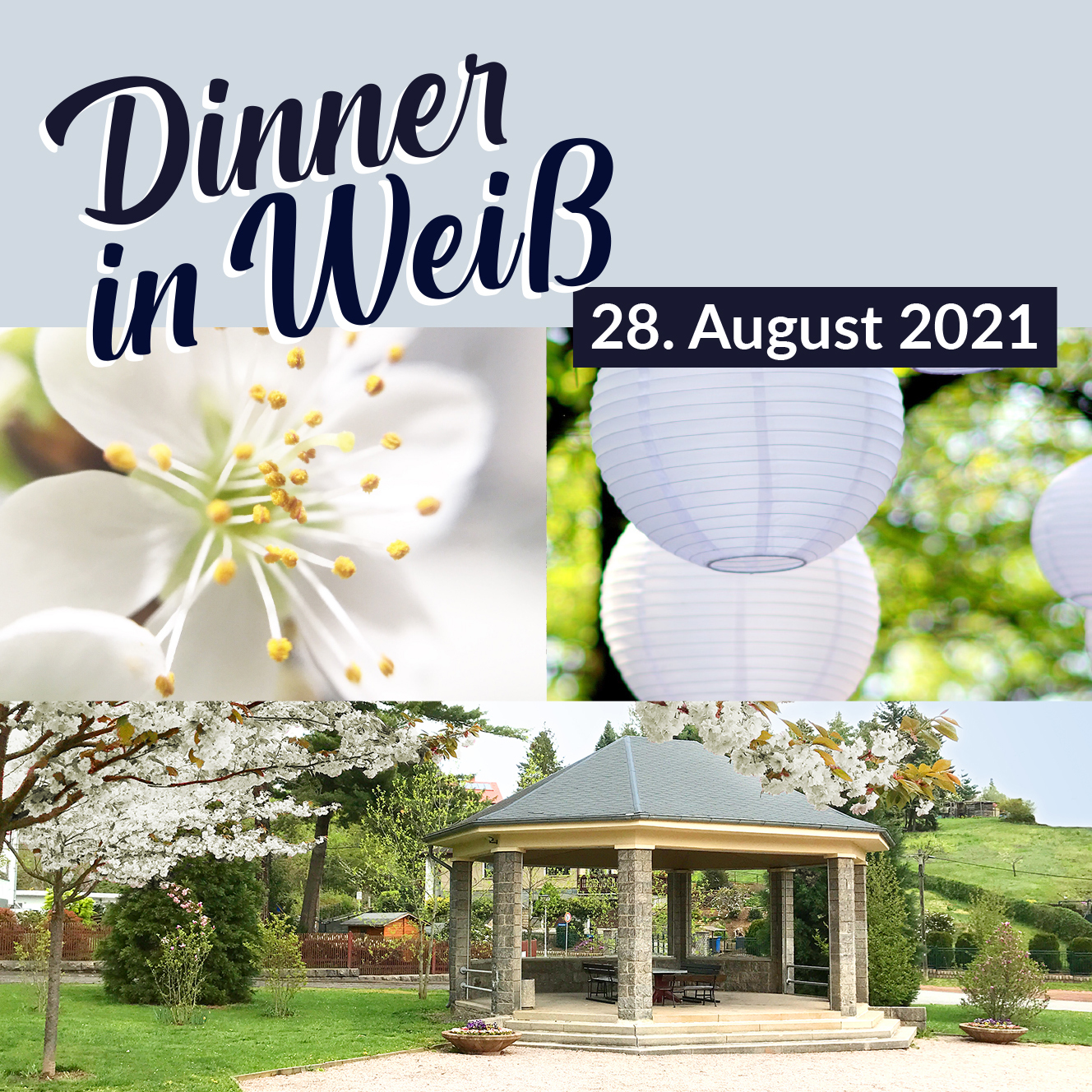 Dinner in Weiß 2021